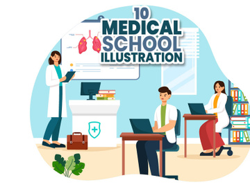 10 Medical School Illustration preview picture