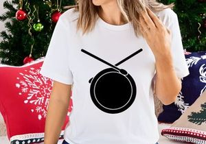 Drum with sticks icon