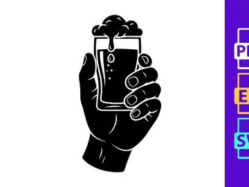 Hand Holding Beer preview picture