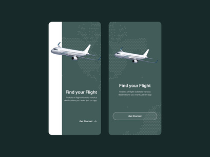 Airline Flight Booking App UIUX Design