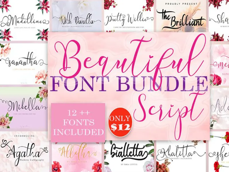 Special Edition Christmas Font Bundles