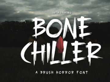 Bonechiller - Brush Font preview picture
