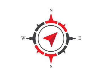 Compass icon illustration design preview picture