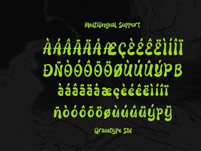 Liquid Unflow | Liquid Playful Font
