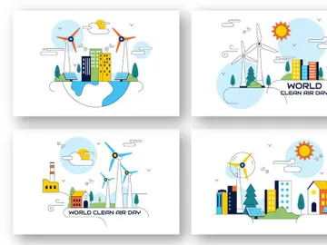 10 World Clean Air Day Illustration preview picture