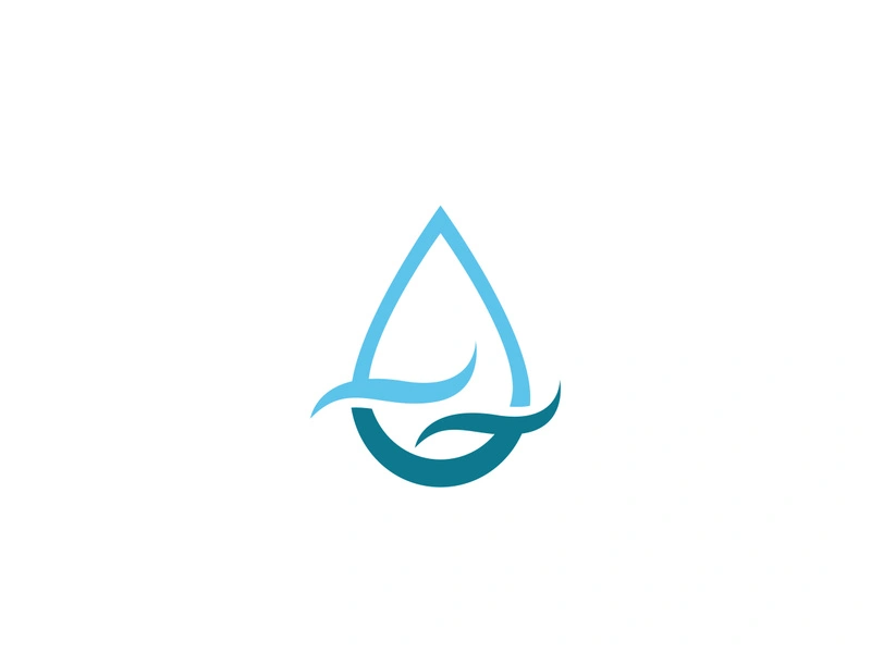 Water drop Logo Template vector