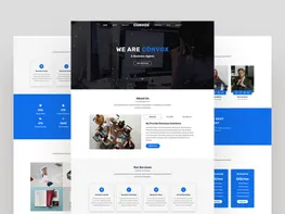 Business Agency HTML Landing Page Template preview picture
