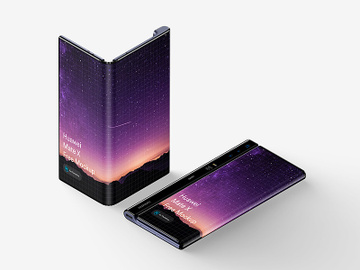 Free Huawei Mate X (Fold) Mockup preview picture