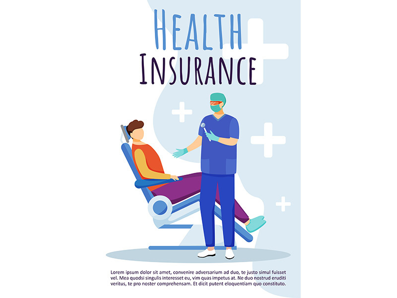 Health insurance brochure template