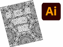 Halloween Coloring Book Page 17