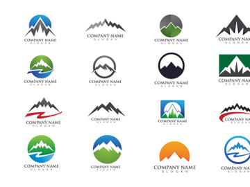 Mountain Landscape vector Logo preview picture