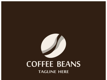 Premium coffee bean logo design. preview picture