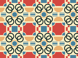 Seamless geometric pattern preview picture