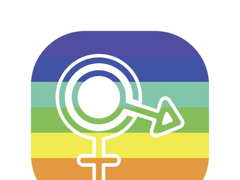 Gender logo design
