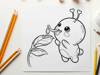 Cute crying onion character vector illustration flat design