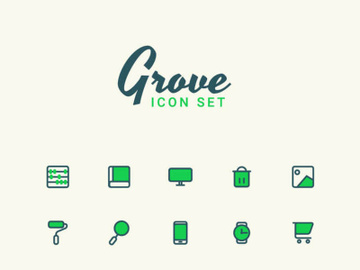 Grove - Free Vector Icon Set preview picture
