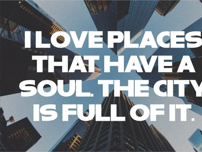 Thick - Ultra Condensed Sans Serif