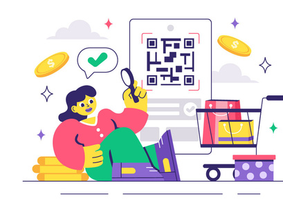 10 Mobile Payment Illustration