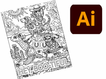 Halloween Coloring Book Page 31 preview picture