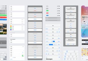 iOS 11 iPhone GUI