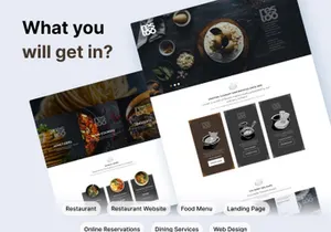 Restoo | Restaurant Landing Page UI Kit