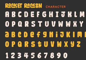 Rocket Raccoon - Display Sans