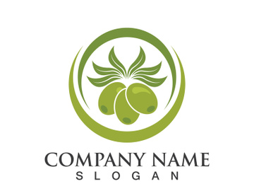 Extra virgin olive oil logo icon design vector illustration preview picture
