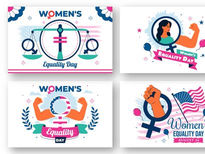 10 Women's Equality Day Illustration
