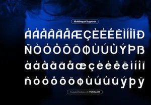 Vocalor | Rounded Grotesk