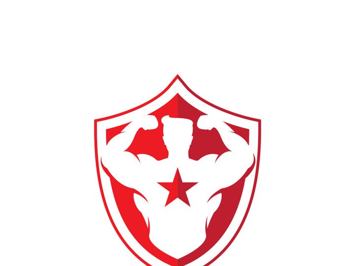 Gym Badge icon Fitness Logo Design