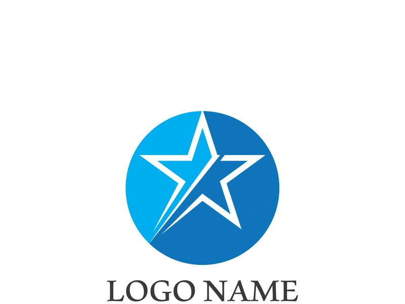 Star icon template vector illustration design