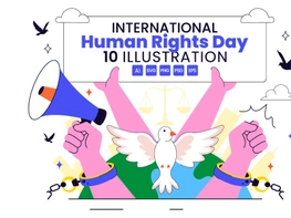 10 International Human Rights Day Illustration preview picture