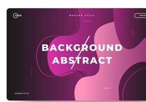 Abstract trendy gradient background