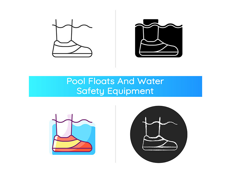 Water shoes icon