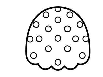 Hand-drawn Halloween jack-o-lantern stencil template. Spooky pumpkin carving pattern for crafts and decorations.