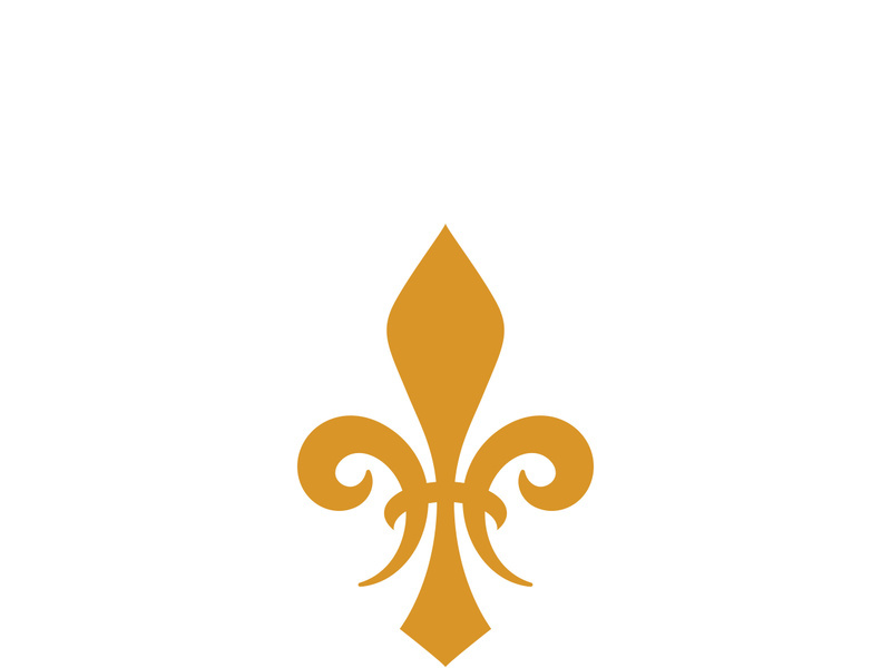 Fleur de lis vector icon