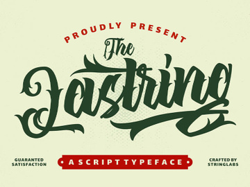 The Lastring - Tattoo Script Font preview picture