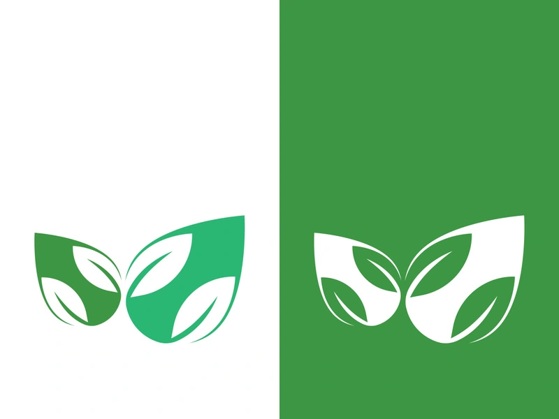 Green tree leaf nature logo images illustration design