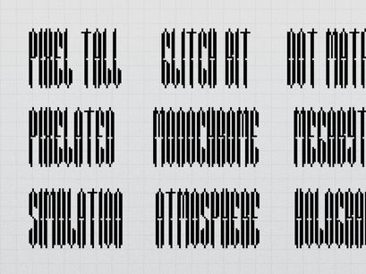 Pixel Condensed | Pixelated Condensed