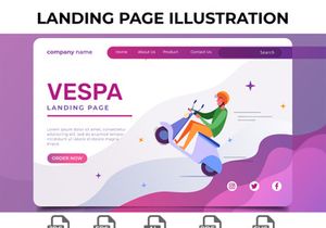 Landing Page Illustration 06