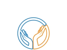 hand care logo and symbol vector