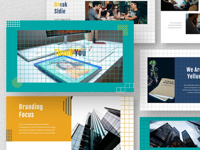 Yellue Brand Powerpoint Template