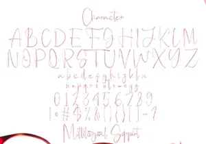 Anjany Sallentiny - Handwritten Font