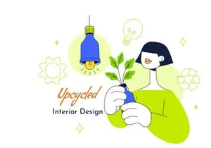10 Upcycled Interior Design Illustration