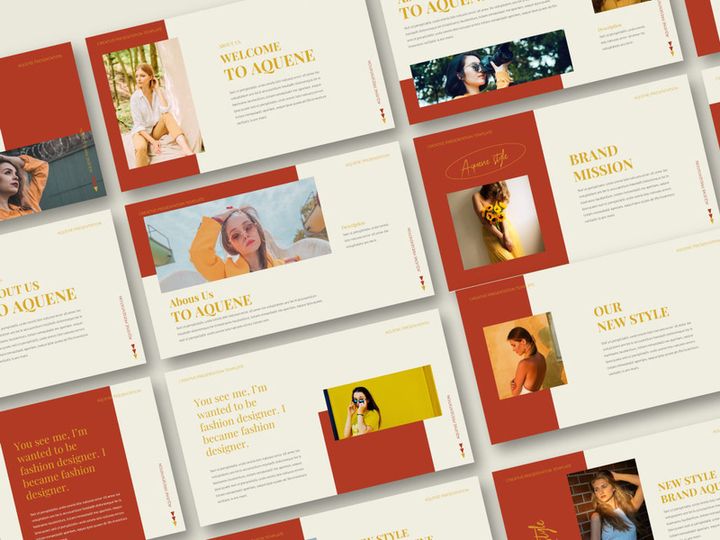 Aquene Creative  Keynote Template