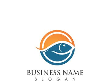 Fish logo and symbol vector symbols preview picture