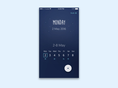 menu calendar app