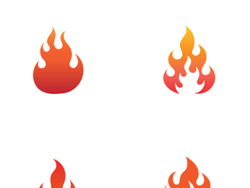 Fireball logo design with modern concept preview picture