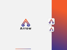 Creative Logo - Letter A Logo - Gradient Logo - Business Logo Design