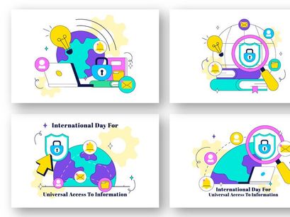 10 Universal Access to Information Illustration